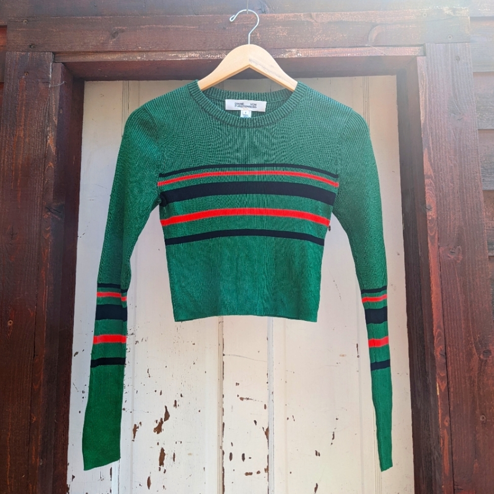 Diane Von Furstenberg Crop Top